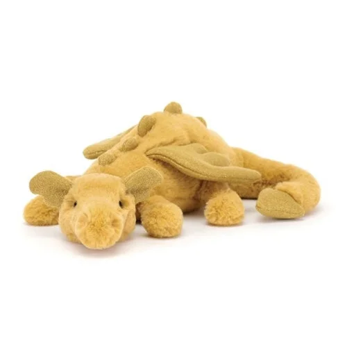 Delightful and enchanting plush friendsJellycat Little Golden Dragon