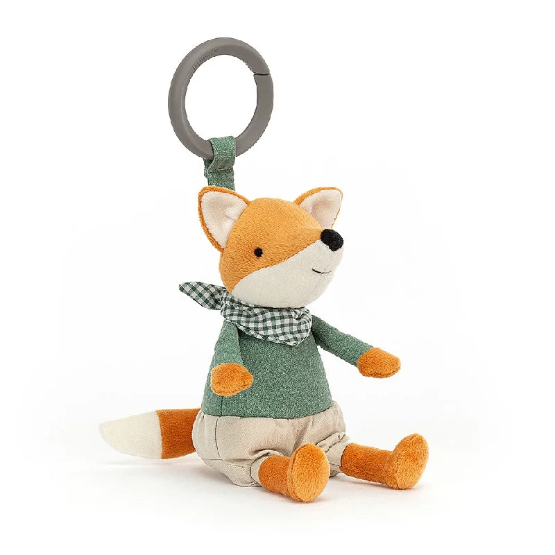 Cuddly and lovely Jellycat animalsJellycat Little Rambler Fox - Rattle