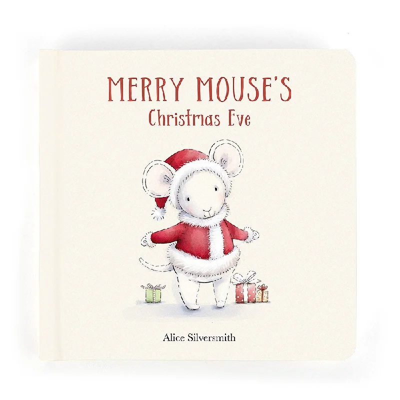 Cozy and gentle Jellycat attention to detailJellycat, Merry Mouse Book