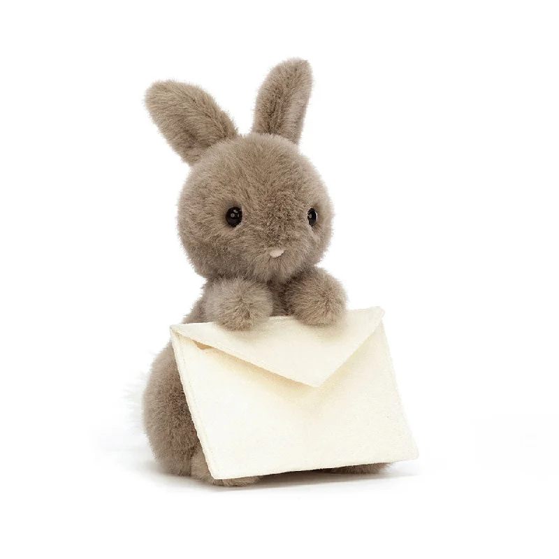 Cuddly and comforting plush charactersJellycat Messenger Bunny