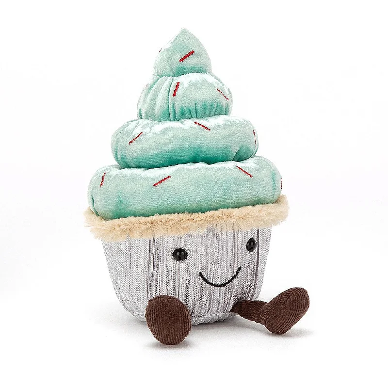 Delightful and enchanting plush friendsJellyCat Minty Cutie Cupcake