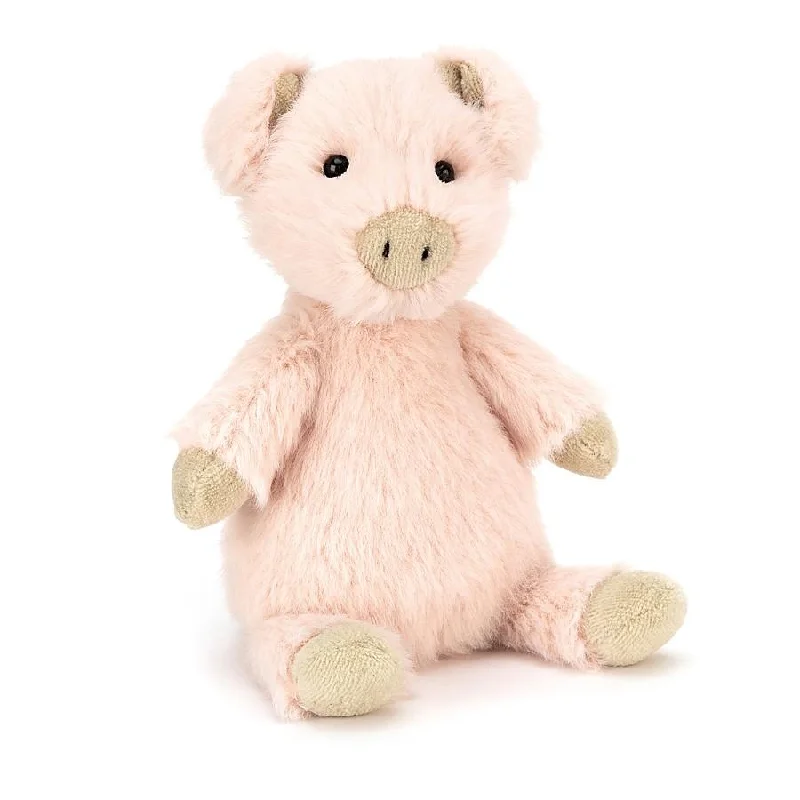 Endearing and lovable stuffed toysJellyCat Nibbles Piglet - H21cm