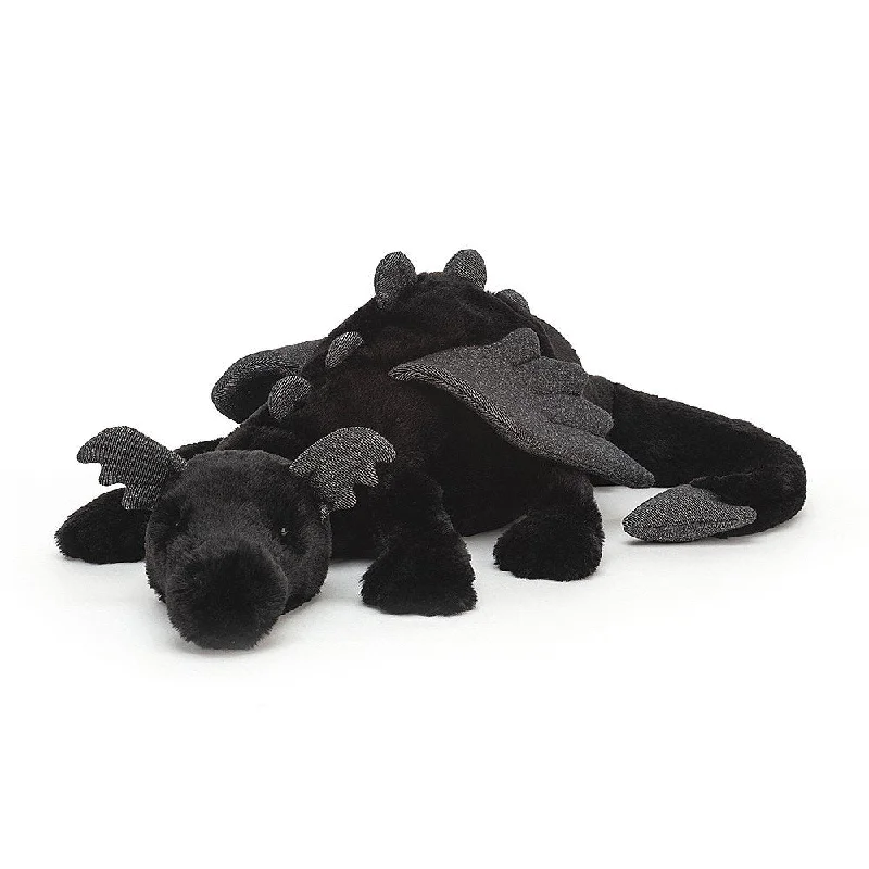 Cuddly and endearing Jellycat timeless appealJellycat Onyx Dragon - Huge