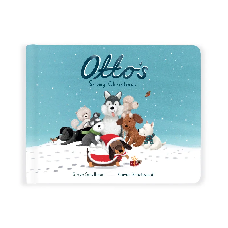 Fluffy and comforting Jellycat superior materialsJellycat, Otto's Snowy Christmas Book