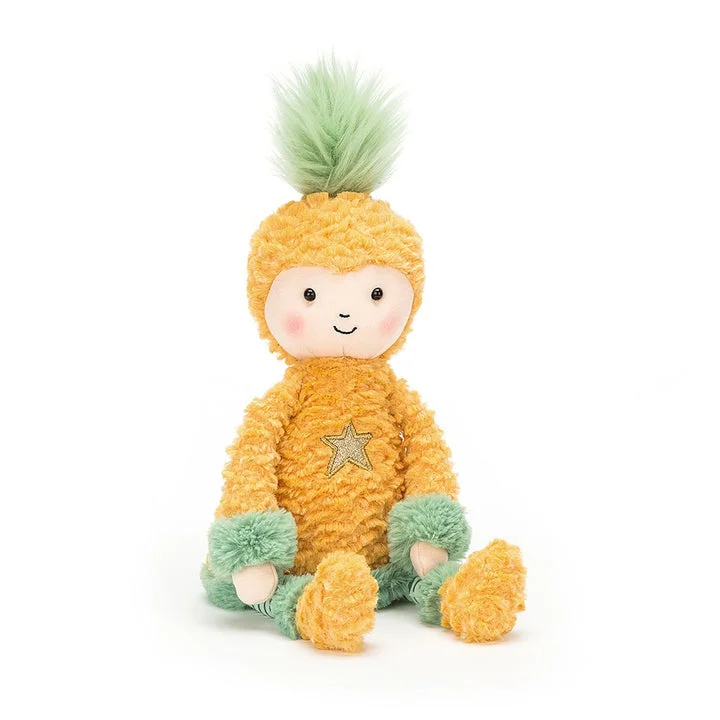 Enchanting and magical plush dollsJellycat Perky Pineapple Top