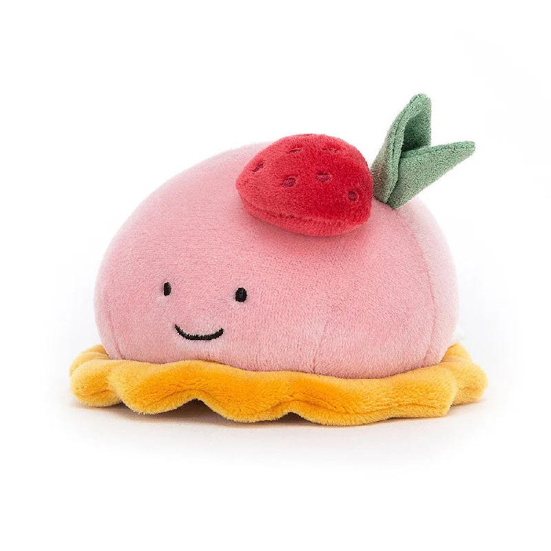 Plush and comforting Jellycat figuresJellycat Pretty Patisserie Dome Framboise