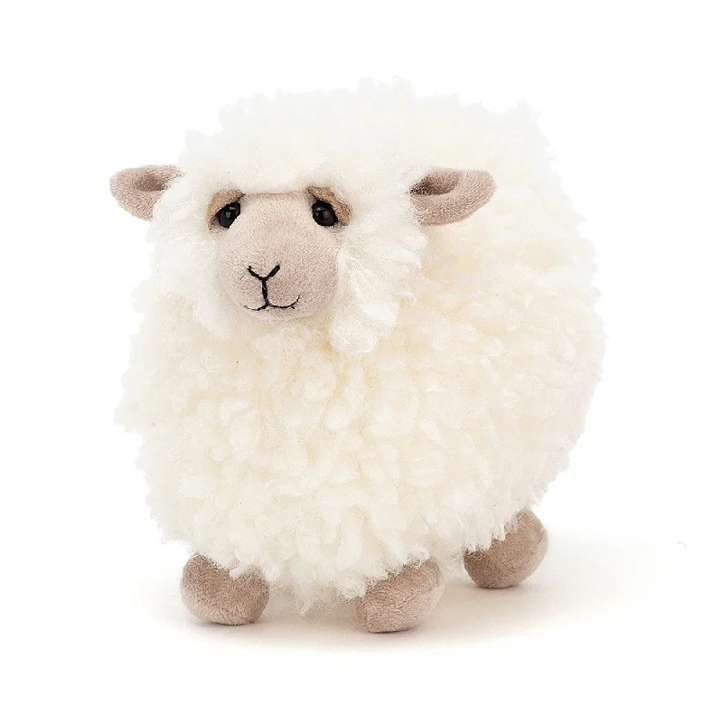 Soft and cuddly stuffed animalsJellyCat Rolbie Cream Sheep - Small H15cm