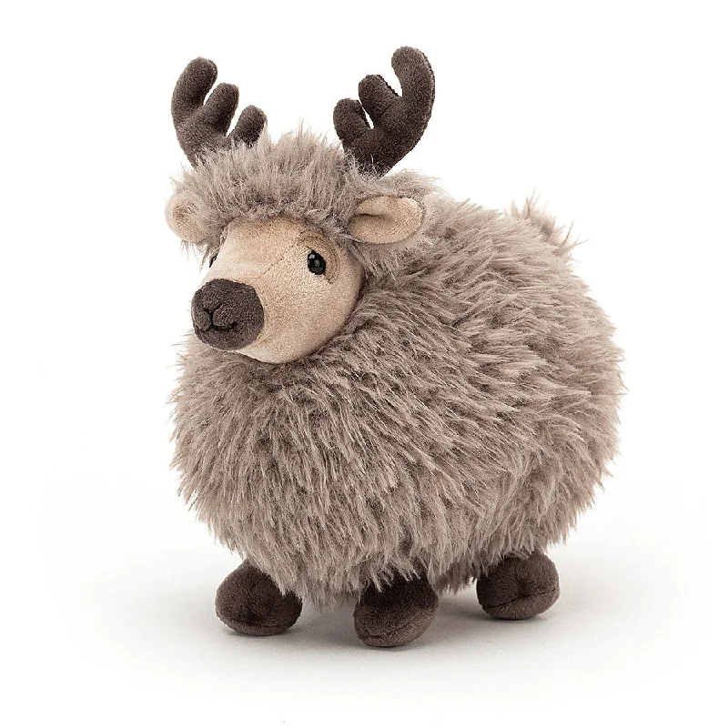 Soft and squishy plush crittersJellycat Rolbie Reindeer