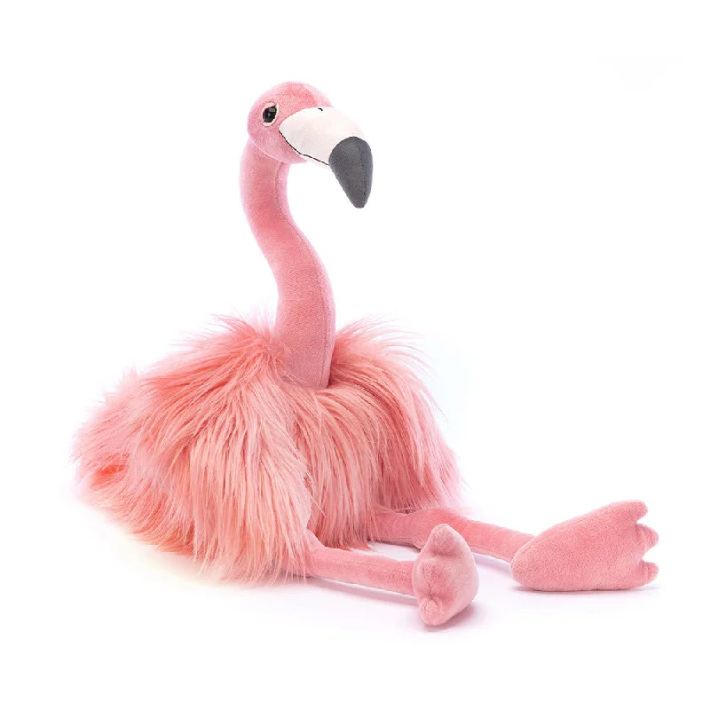 Endearing and lovable stuffed toysJellycat Rosario Flamingo