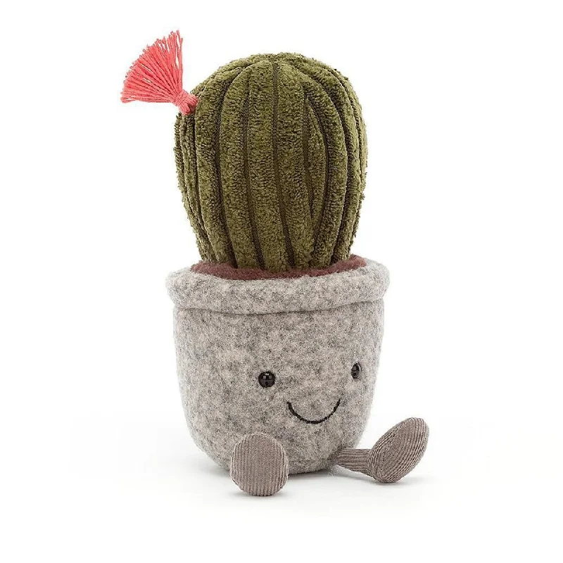 Soft and cozy Jellycat high-quality craftsmanshipJellycat silly barrel cactus
