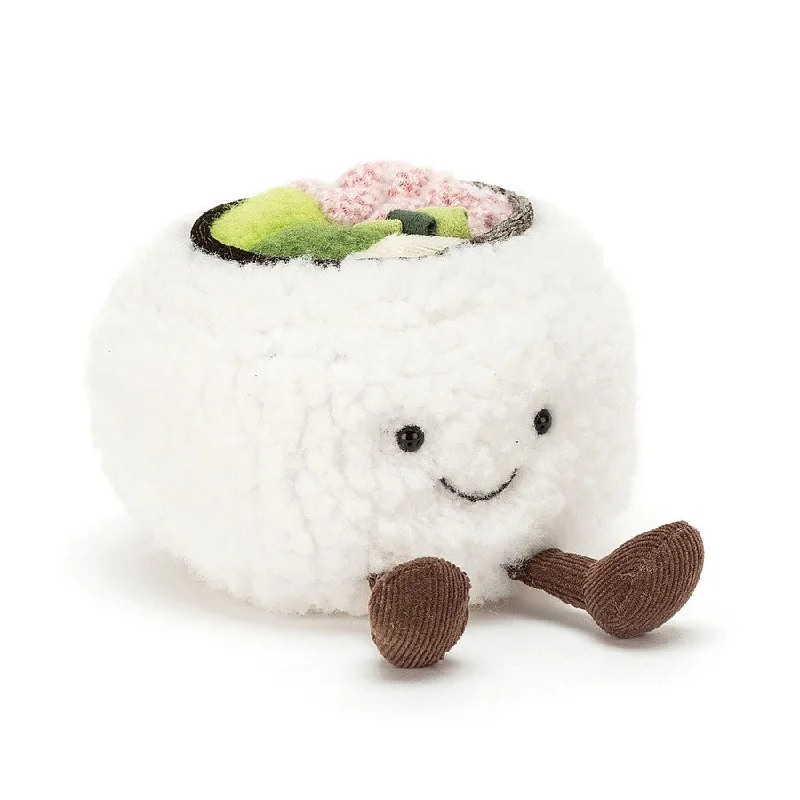 Soft and squishy plush crittersJellyCat Silly Sushi California