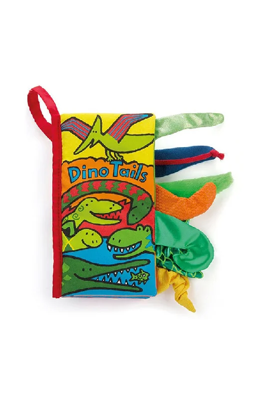 Cuddly and lovely Jellycat animalsDino Tails Book