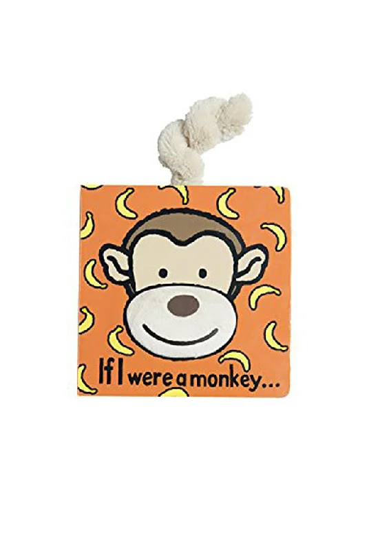 Sweet and endearing Jellycat stuffiesIf I Were a Monkey Board Book
