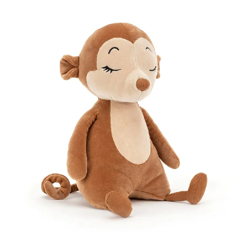 Friendly and approachable plush friendsJellycat Sleepee Monkey