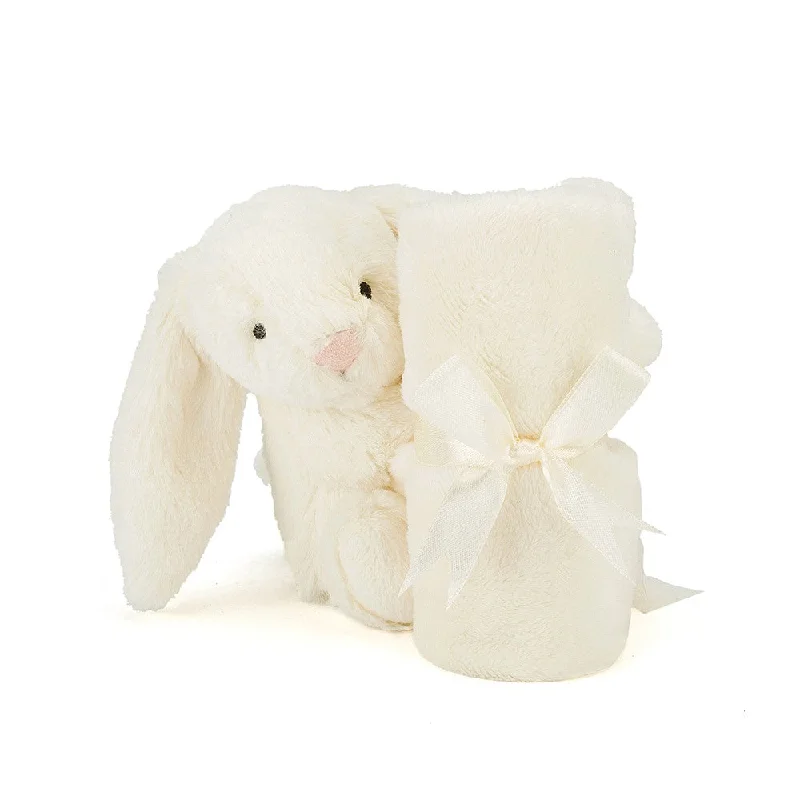 Huggable and charming Jellycat beloved by all ages.Jellycat Soft Toy - Bashful Cream Bunny Soother