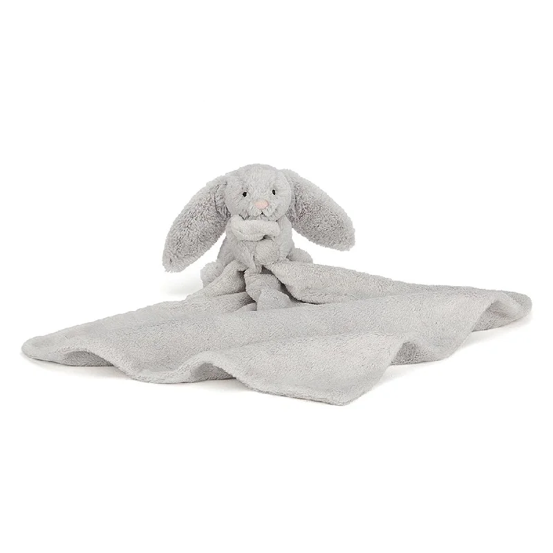 Cozy and delightful Jellycat companionsJellycat Soft Toy - Bashful Silver Bunny Soother