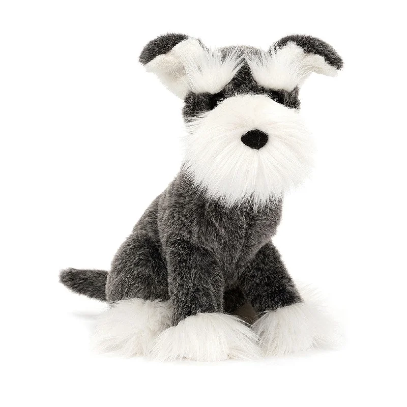 Huggable and comforting Jellycat creationsJellycat Soft Toy - Lawrence Schnauzer (24cm tall)