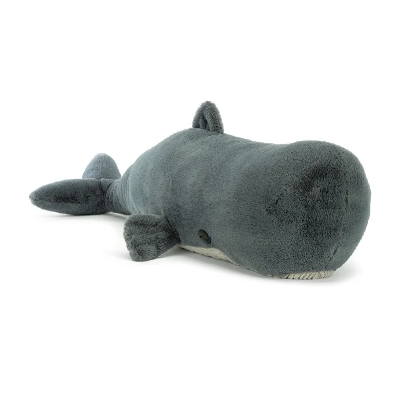Soft and squishy plush crittersJellycat Sullivan The Sperm Whale