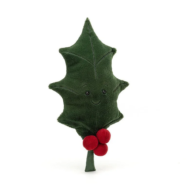 Delightful and enchanting plush friendsJellycat Woodland Holly Leaf