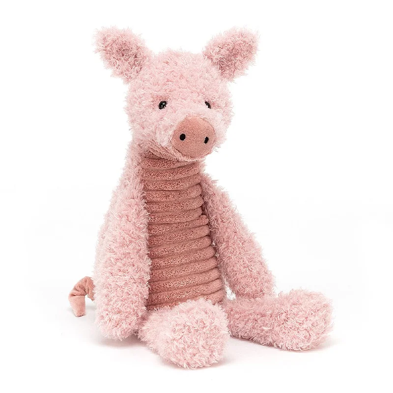 Soft and squishy plush crittersJellyCat Wurly Pig - H39cm