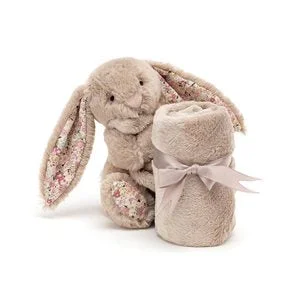 Cuddly and comforting plush charactersJellycat Bashful Bunny Soother - Blossom Bea Beige
