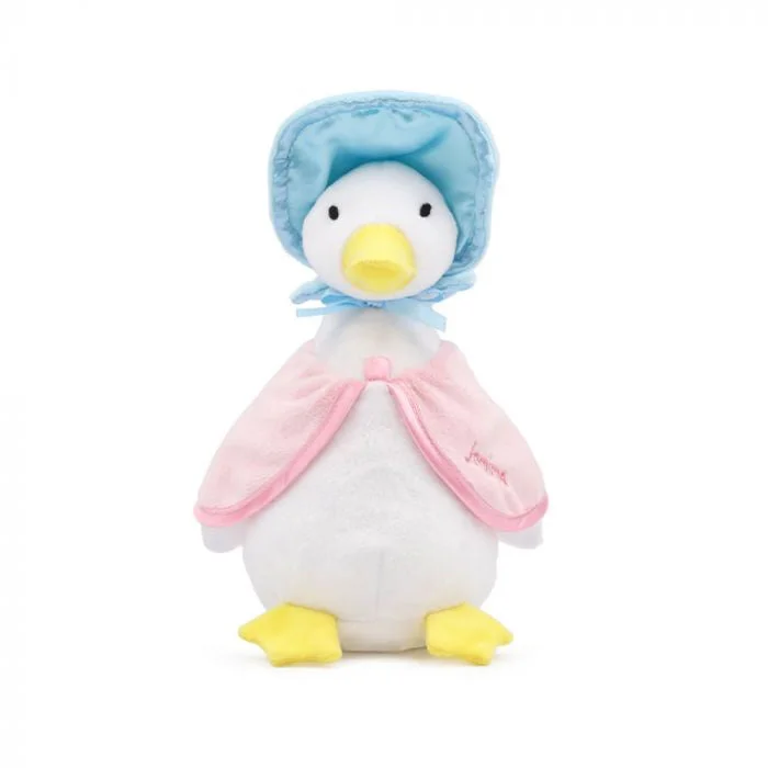 Colorful and vibrant plush creationsJemima Puddle-Duck Silky Beanbag Soft Toy