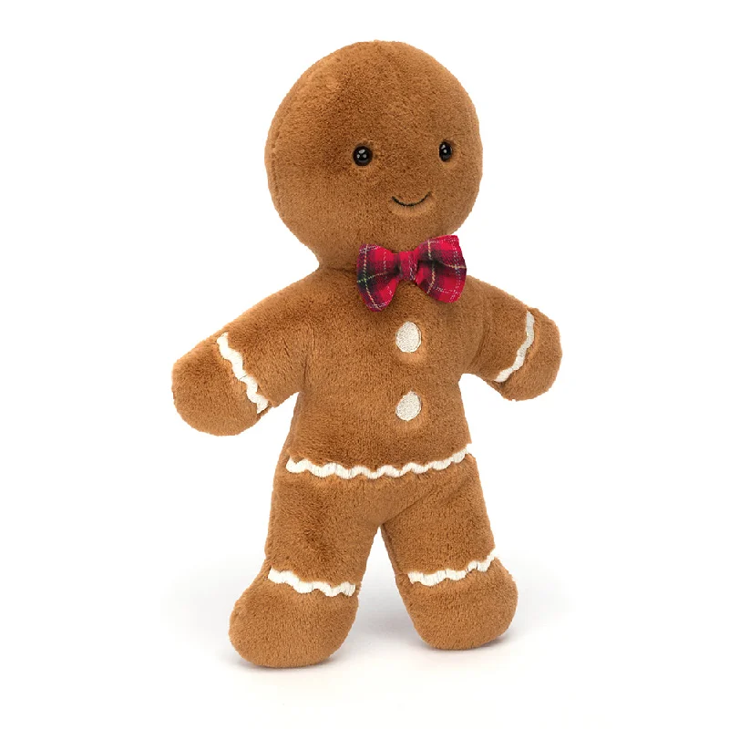 Cozy and gentle Jellycat attention to detailJolly Gingerbread Fred max 1 per customer
