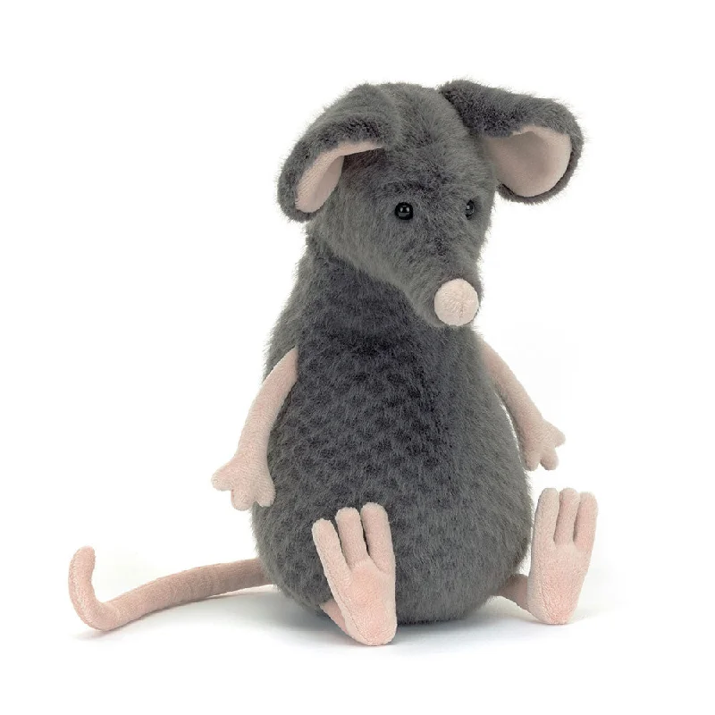 Cuddly and endearing Jellycat timeless appealLachlan Sad Rat
