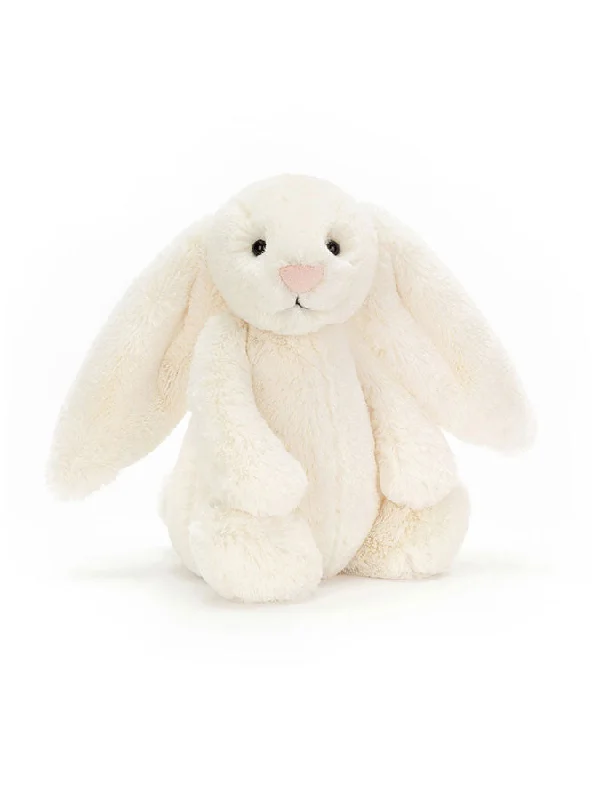 Cheerful and happy stuffed figuresLittle Bashful Cream Bunny