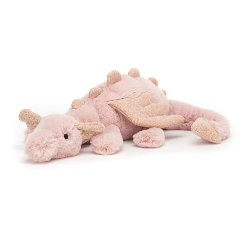 Fluffy and charming Jellycat itemsLittle Rose Dragon