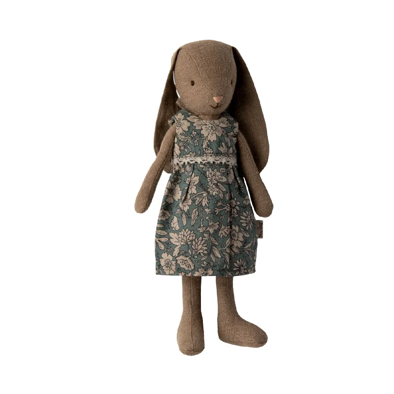 Whimsical and imaginative stuffed toysMaileg Bunny Size 2, Brown - Brown Dress