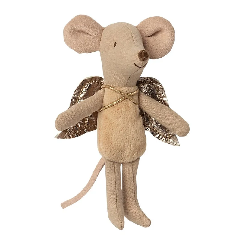Fluffy and warm toy companionsMaileg | Little Fairy Mouse Champagne