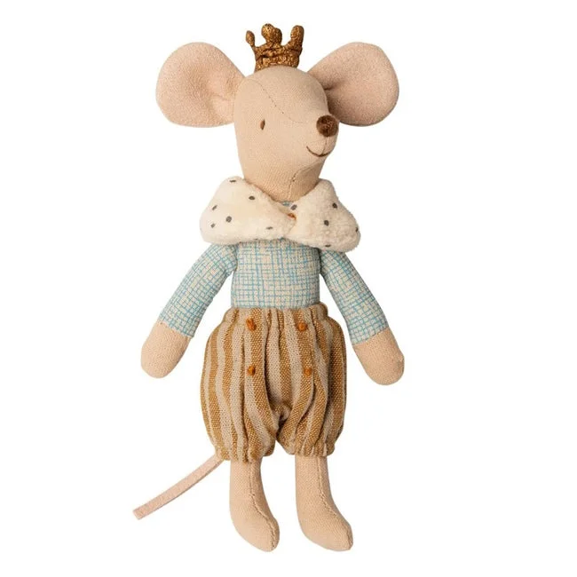 Endearing and lovable stuffed toysMaileg | Mouse Prince Big Brother Light Blue RETIRED
