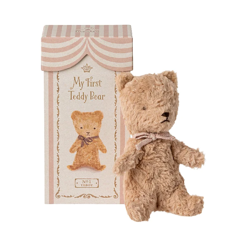 Delightful and enchanting plush friendsMailey My First Teddy - Powder Pink