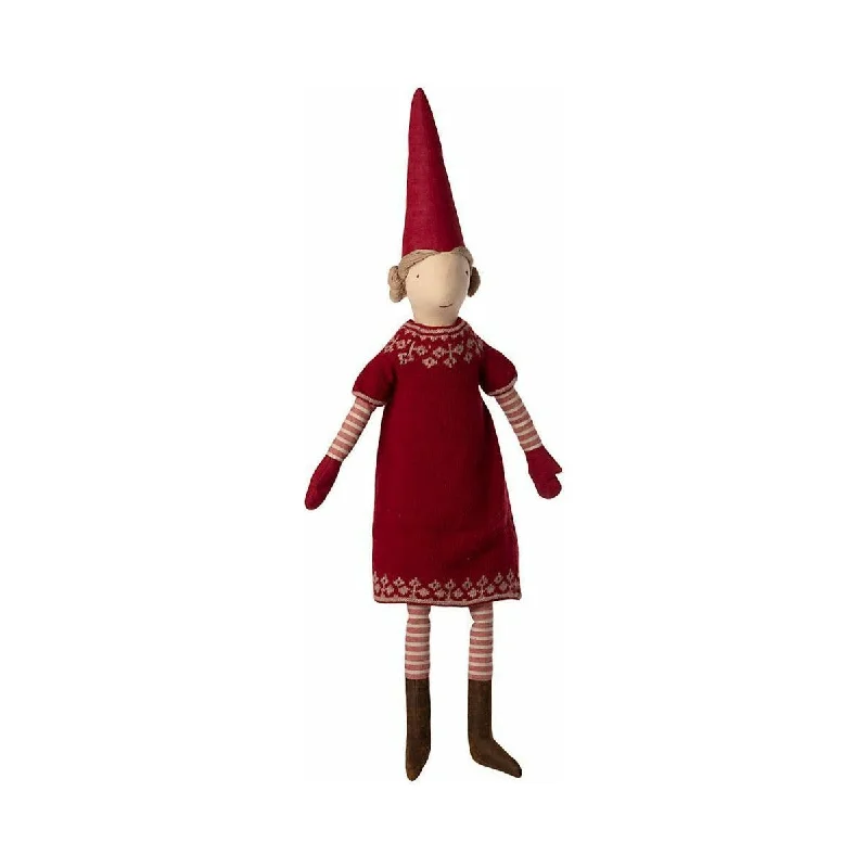 Friendly and approachable plush friendsMaileg Santa's Wife, Small
