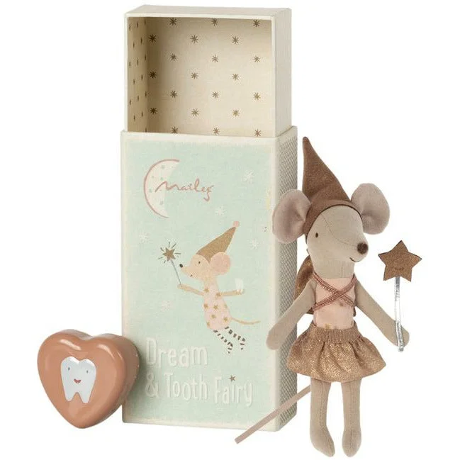 Delightful and enchanting plush friendsMaileg Tooth fairy, Big Sister Mouse Rose