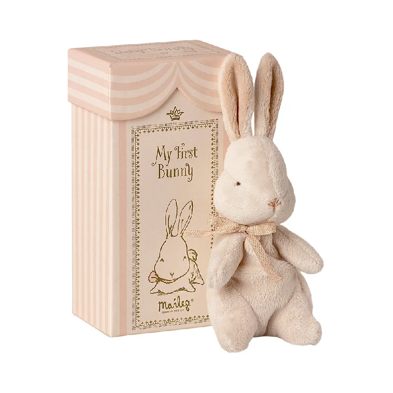 Huggable and cozy plush toysMaileg My First Bunny - Dusty rose