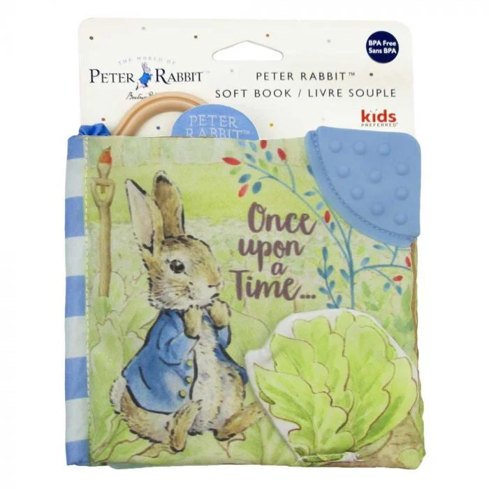 Playful and cheerful stuffed creaturesOnce Upon a Time - Peter Rabbit Soft Book