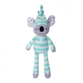 Soft and squishy plush crittersOrganic Farm Pacifier Buddy - Kozy Koala