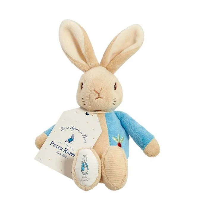 Playful and cheerful stuffed creaturesPeter Rabbit Bean Rattle