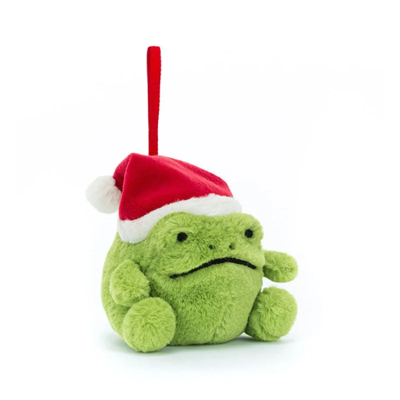 Sweet and endearing Jellycat stuffiesRicky Rain Frog Decoration