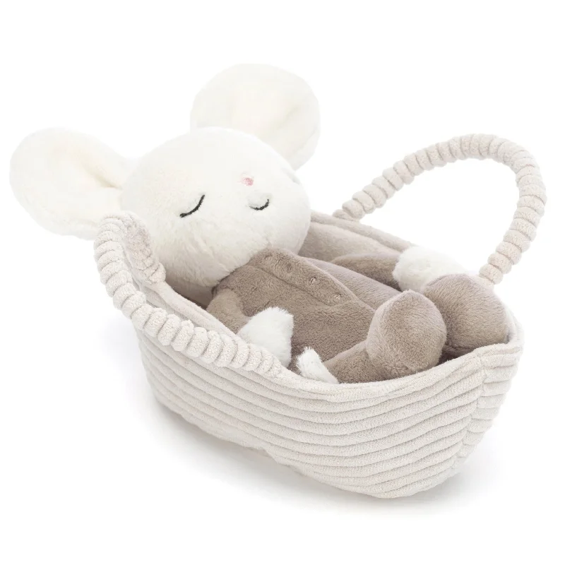 Soft and endearing Jellycat plushiesRock-a-Bye Baby Mouse