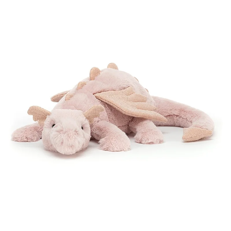 Soft and endearing Jellycat plushiesRose Dragon - Large