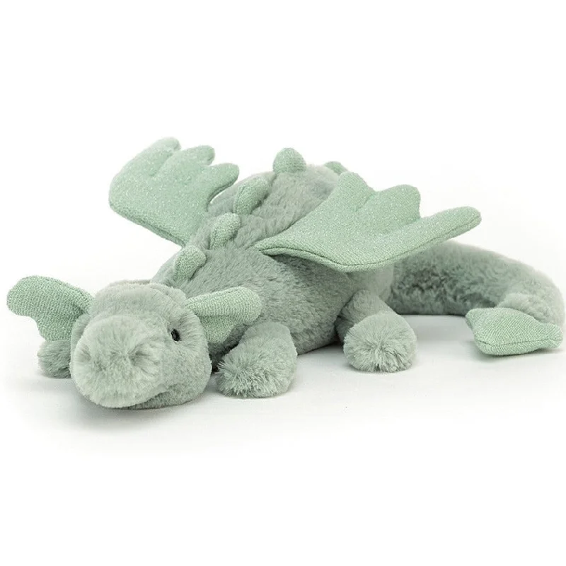 Soft and endearing Jellycat plushiesLittle Sage Dragon