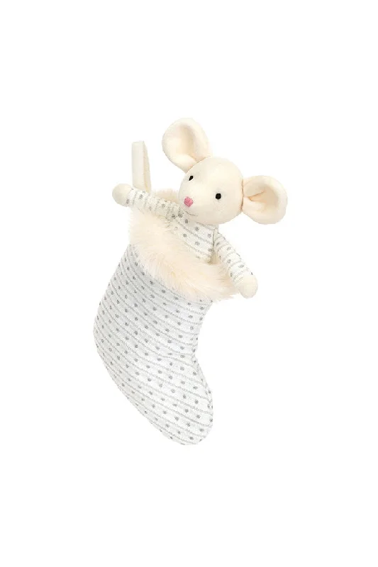 Soft and charming Jellycat designsShimmer Stocking Mouse