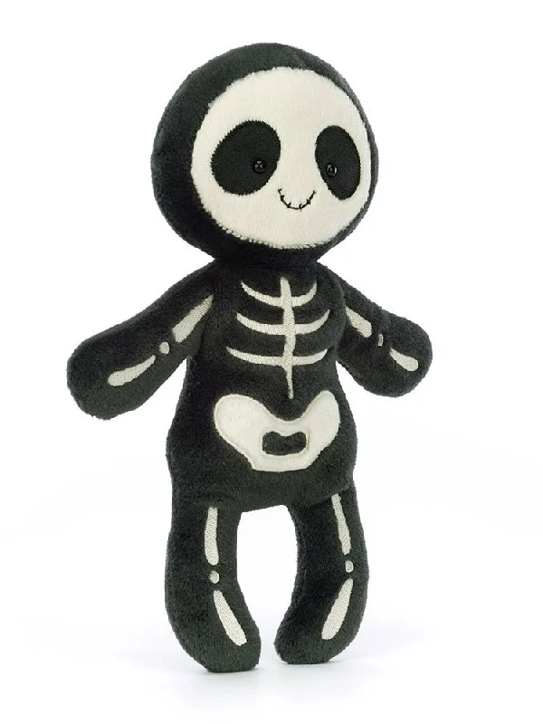 Cheerful and happy stuffed figuresSkeleton Bob