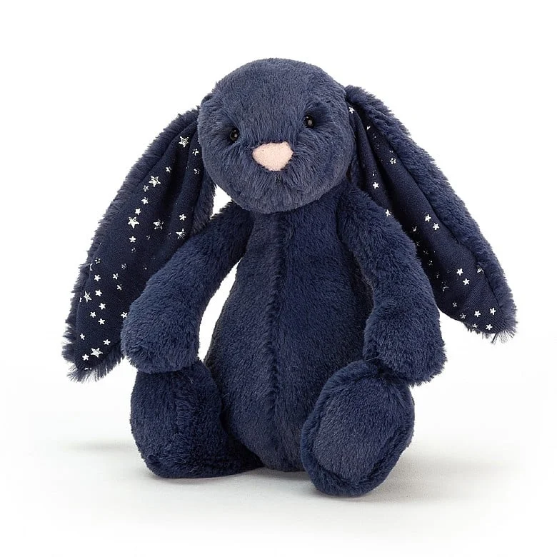 Plush and comforting Jellycat figuresSmall Bashful Stardust Bunny