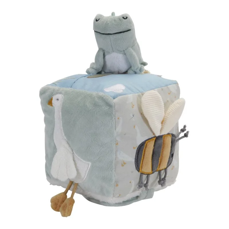 Whimsical and imaginative stuffed toysSoft Activity Cube - Little Goose - Little Dutch