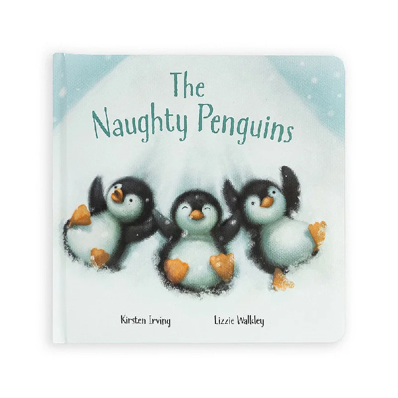Plush and comforting Jellycat figuresJellycat The Naughty Penguin Book