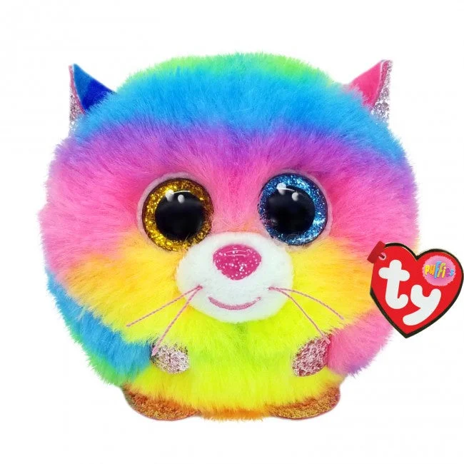 Playful and cheerful stuffed creaturesBeanie Ball Puffies
